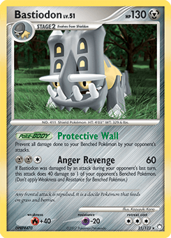 Bastiodon from Mysterious Treasures #21