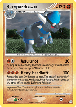 Rampardos from Mysterious Treasures #33