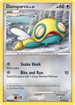 Dunsparce from Mysterious Treasures #47