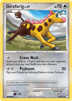 Girafarig from Mysterious Treasures #49