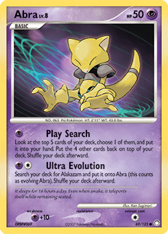 Abra from Mysterious Treasures #69