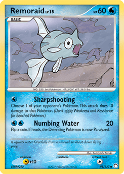 Remoraid from Mysterious Treasures #95