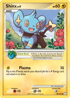 Shinx from Mysterious Treasures #98