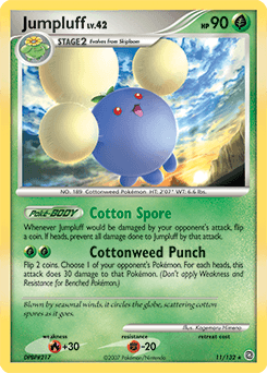 Jumpluff from Secret Wonders #11