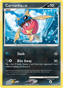 Carvanha from Secret Wonders #81