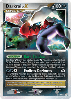 Darkrai LV.X from Great Encounters #104