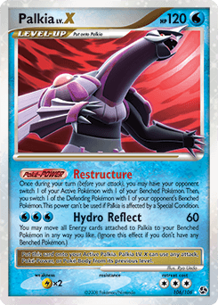 Palkia LV.X from Great Encounters #106