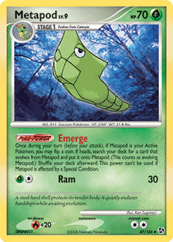 Metapod from Great Encounters #47