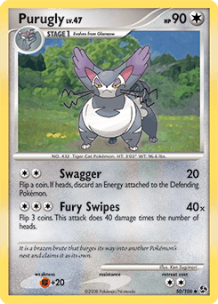 Purugly from Great Encounters #50