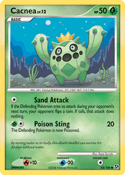 Cacnea from Great Encounters #62