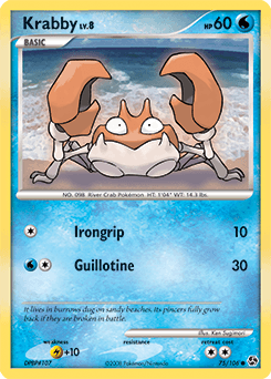 Krabby from Great Encounters #75