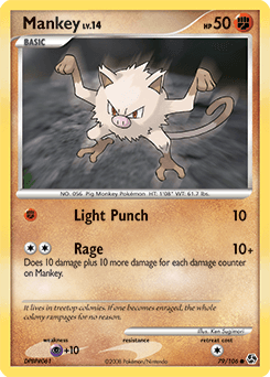 Mankey from Great Encounters #79