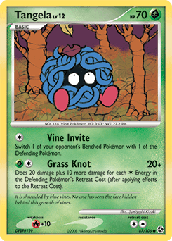 Tangela from Great Encounters #87