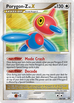 Porygon-Z LV.X from Majestic Dawn #100