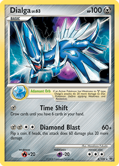 Dialga from Majestic Dawn #4
