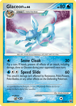 Glaceon from Majestic Dawn #5