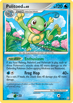 Politoed from Legends Awakened #12
