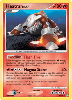 Heatran from Legends Awakened #6