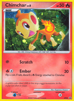 Chimchar from DP Black Star Promos