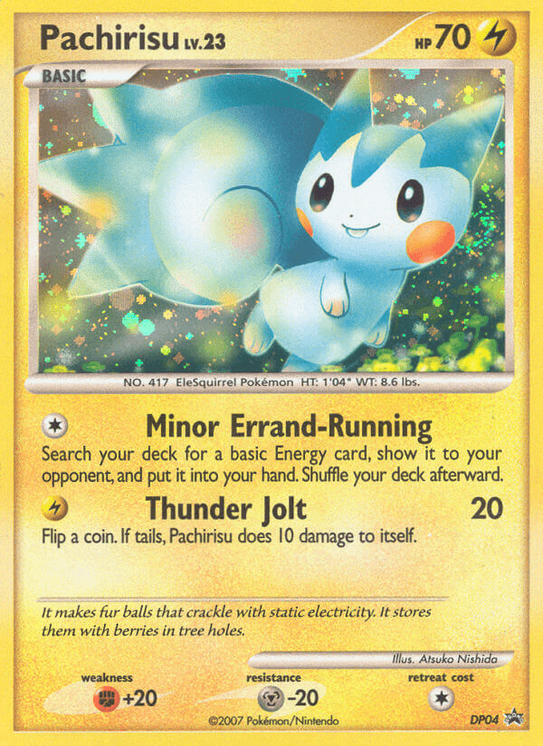 Pachirisu from DP Black Star Promos