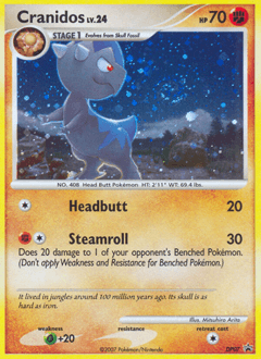 Cranidos from DP Black Star Promos