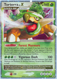Torterra LV.X from DP Black Star Promos #DP09