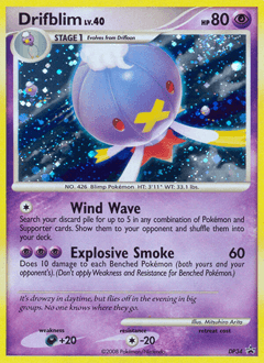 Drifblim from DP Black Star Promos #DP34