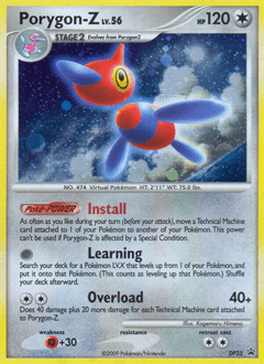 Porygon-Z from DP Black Star Promos #DP35