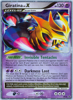 Giratina LV.X from DP Black Star Promos #DP38