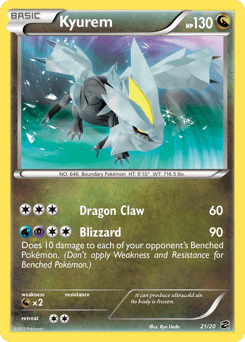 Kyurem from Dragon Vault #21