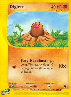 Diglett from Expedition Base Set #106