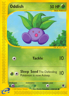 Oddish from Expedition Base Set #122
