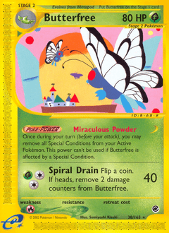 Butterfree from Expedition Base Set #38