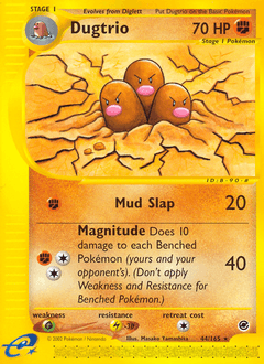 Dugtrio from Expedition Base Set #44