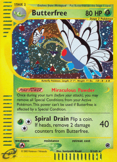 Butterfree from Expedition Base Set