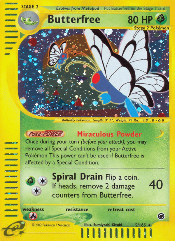 Butterfree from Expedition Base Set