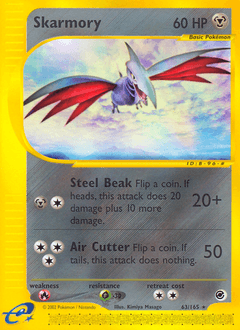 Skarmory from Expedition Base Set #63