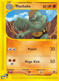 Machoke from Expedition Base Set #85