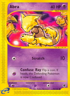 Abra from Expedition Base Set #93