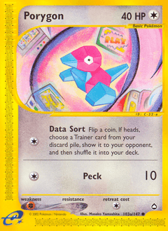 Porygon from Aquapolis #103