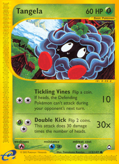 Tangela from Aquapolis #112