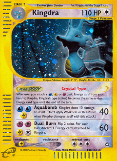 Kingdra from Aquapolis #148