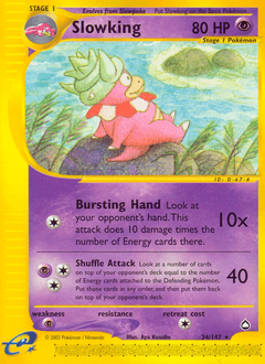 Slowking from Aquapolis #34