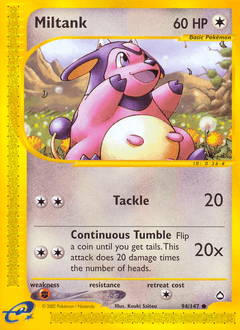Miltank from Aquapolis #94