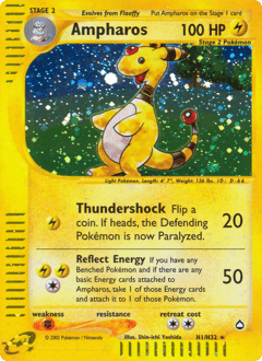 Ampharos from Aquapolis