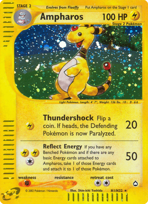 Ampharos from Aquapolis