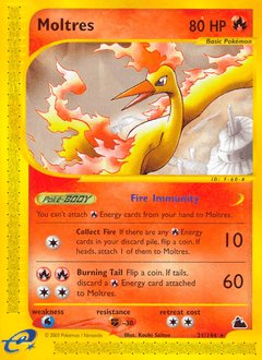 Moltres from Skyridge #21