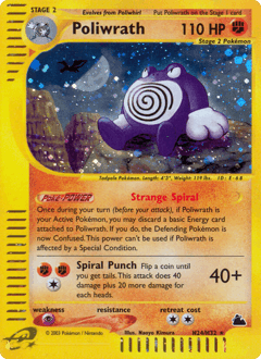 Poliwrath from Skyridge #H24