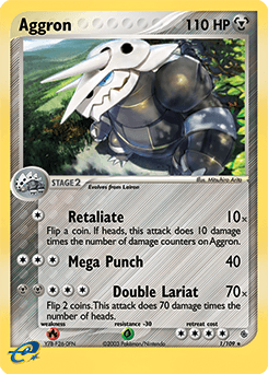 Aggron from Ruby & Sapphire #1