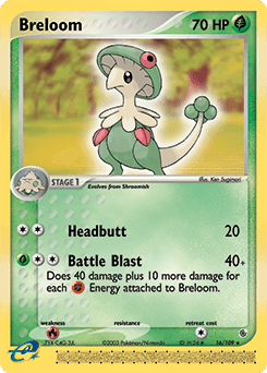 Breloom from Ruby & Sapphire #16